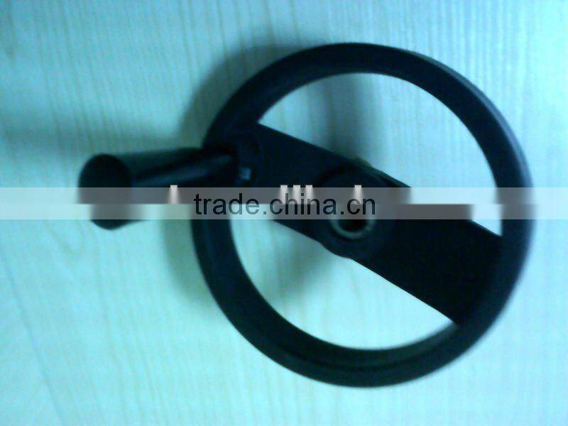customizable two spoke handwheel for mechanical