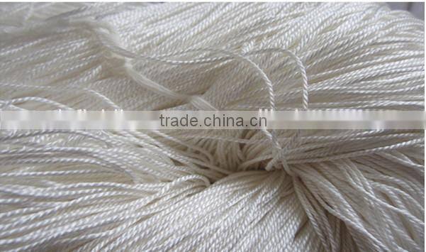 tussah raw silk belnded carpet yarn