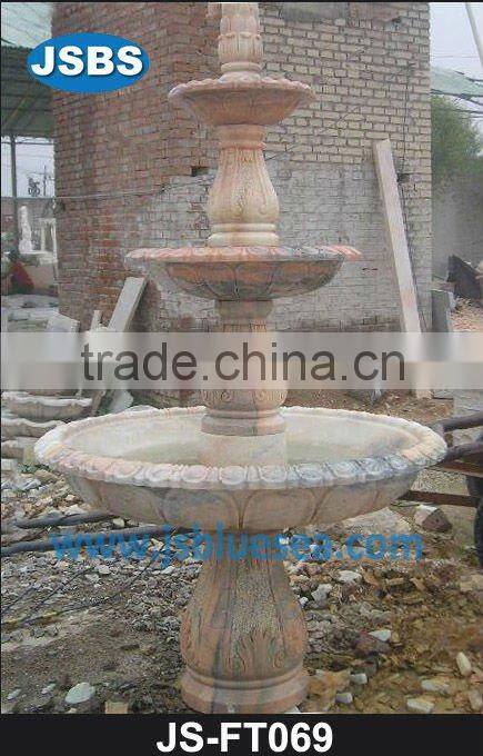 Marble ball fountain