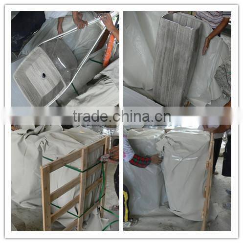 Best price yellow sandstone corner basin