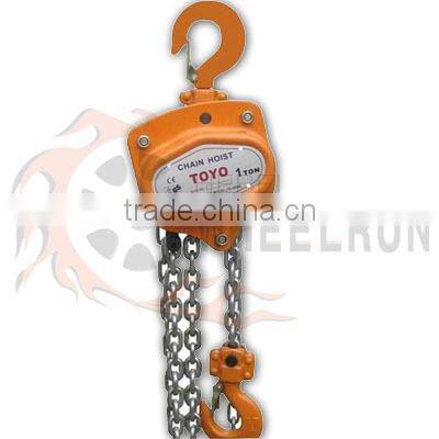Construction material Toyo manual chain pulley block 10 ton chain hoist