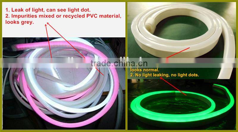 2 years warranty High Quality Blue Jacket LED Flexible blue light rope light