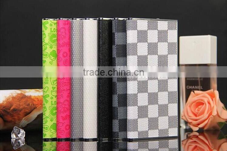 PU Leather Power Bank Book Shape Power Bank High Quality PU Power Supply