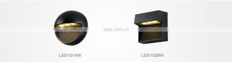 CE UL SAA led eyelid wall light & step led lamp & waterproof outdoor solar garden lights