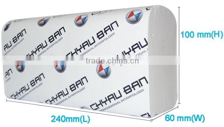 Film Wrapping Packing W Fold Hand Paper Towels Product Making Machinery