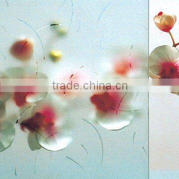 4-6mm Acid Glass/acid float glass/inside decorative glass