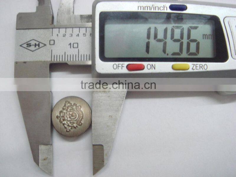 15mm army used good quality stainless steel snap button