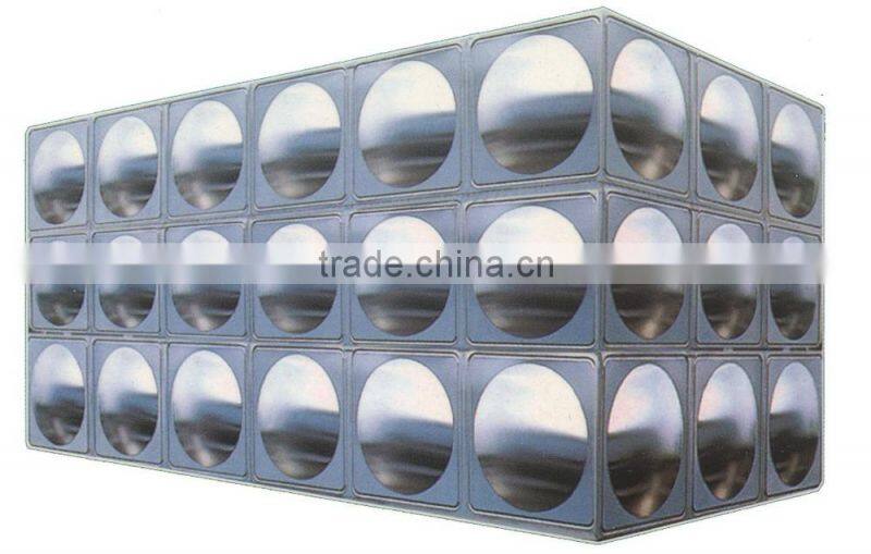 Drinking Water Tank, Square Water Storage Tank, SS304 Stainless Steel Water Tank