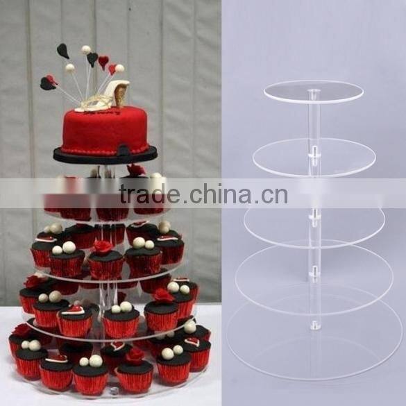 5 tiers wedding party cupcake tree and dessert tower