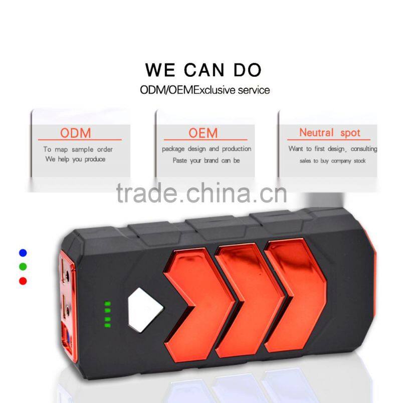 12000mAh emergency starting power supply for automobile