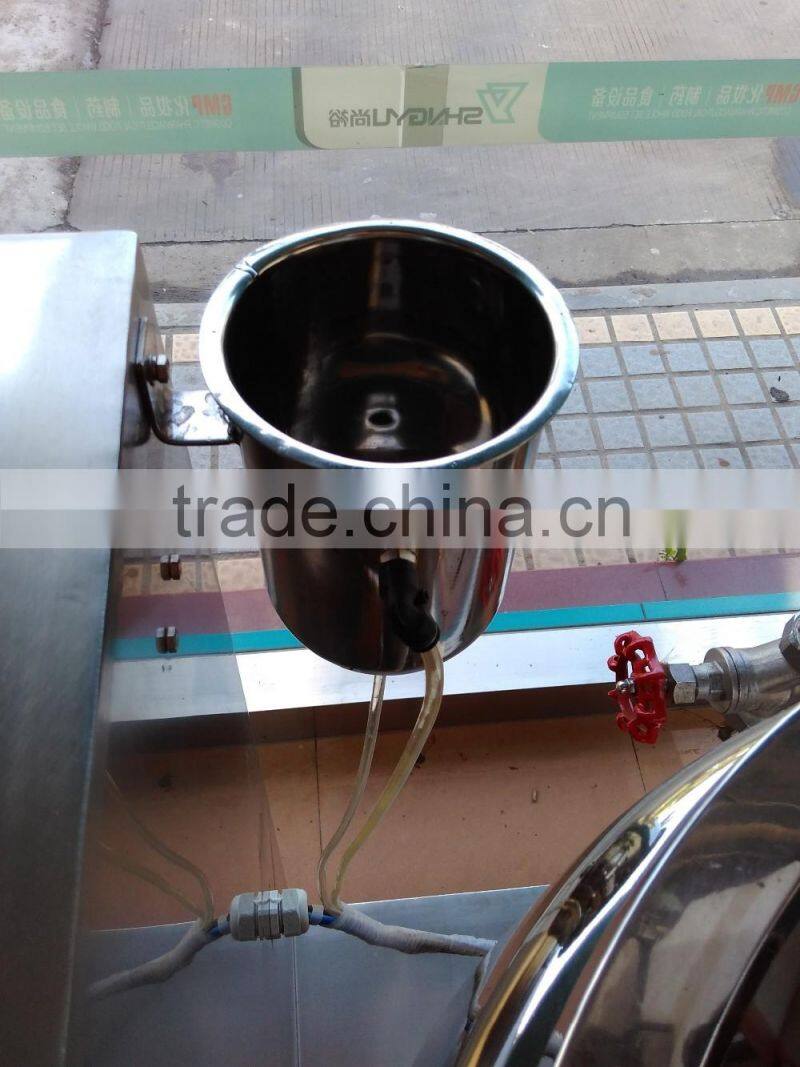 Factory supply price of stainless steel vacuum emulsifying mixer for cosmetic/ cream