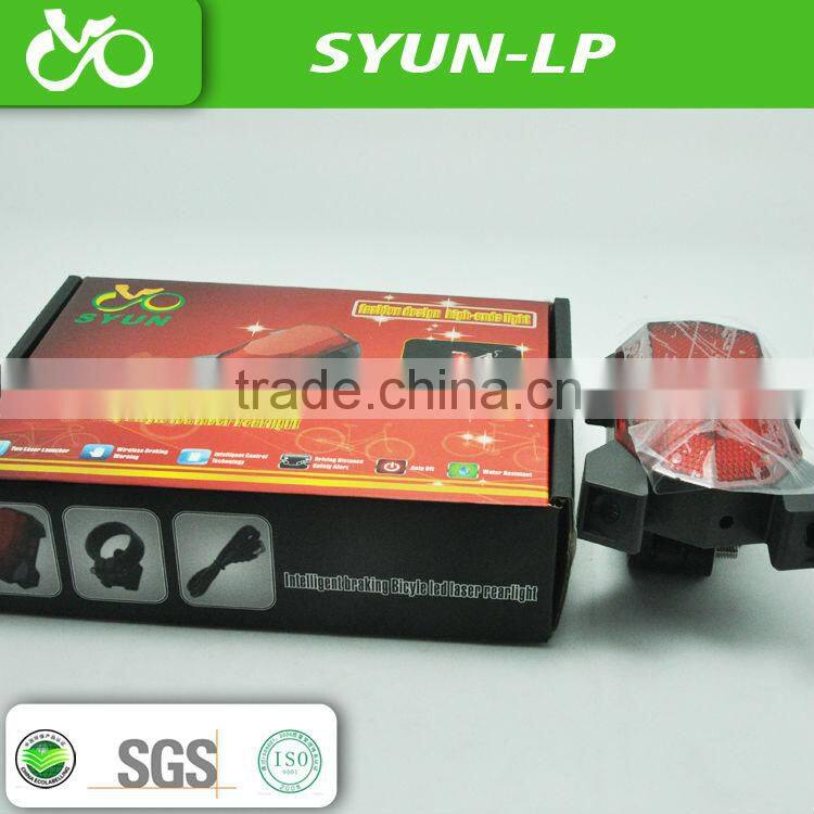 led laser bicycle rear light for bicycle accessories
