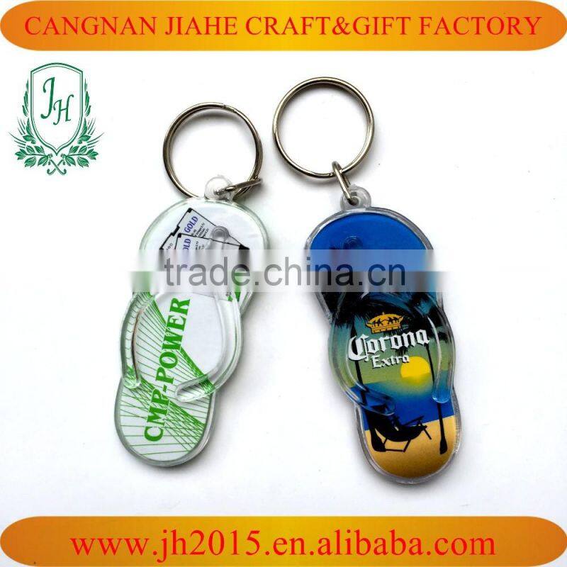 promotional photo frame keychain cheap keyring wholesale clear custom acrylic keyring