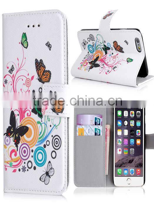 2015 new wholesale hot selling Leather flip wallet mobile phone case cover for Sony xperia Z4