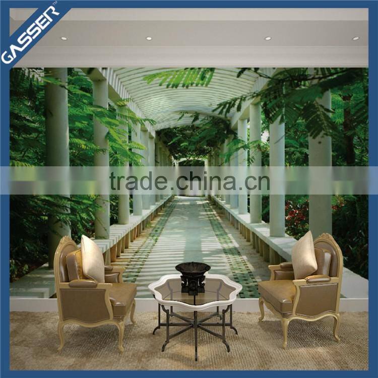 2015 new modern vinyl 3d wallpaper designs for home decoration wallpaper