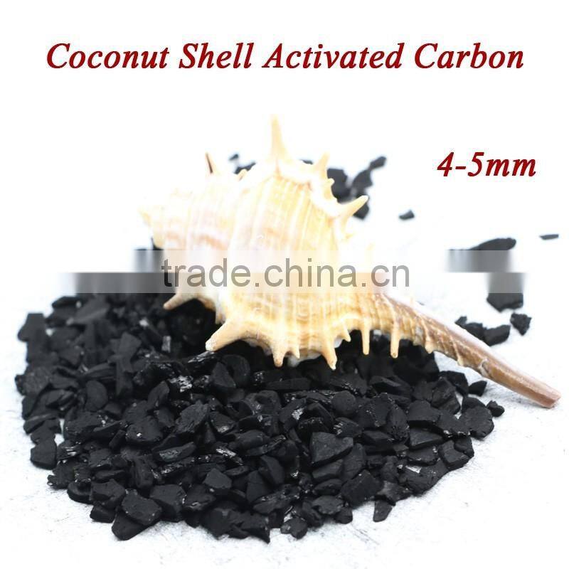Nut shell activated carbon with well developed porous structure