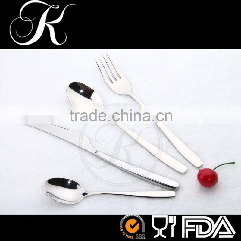 stainless steel cutlery set, stand for spoons and forks