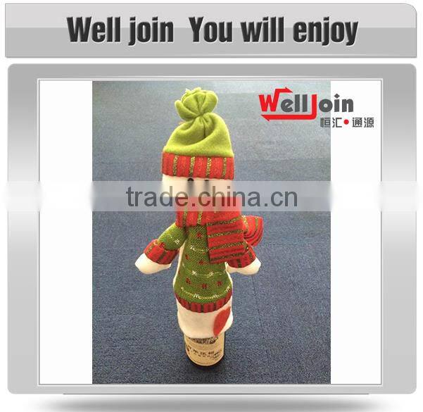 Christmas decoration wine bottle cover