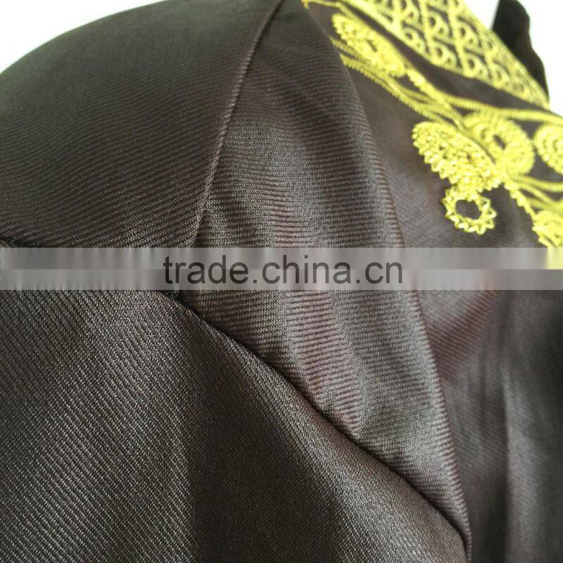 African Fashion Design Handmade Cotton Embroidery Traditional Maxi Dresses