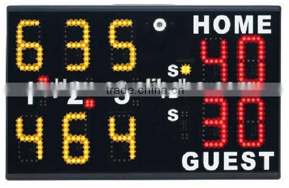 Various sport games football, basketball, soccer, tennis, baseball, hockey ball led electronic scoreboard, hot promotion