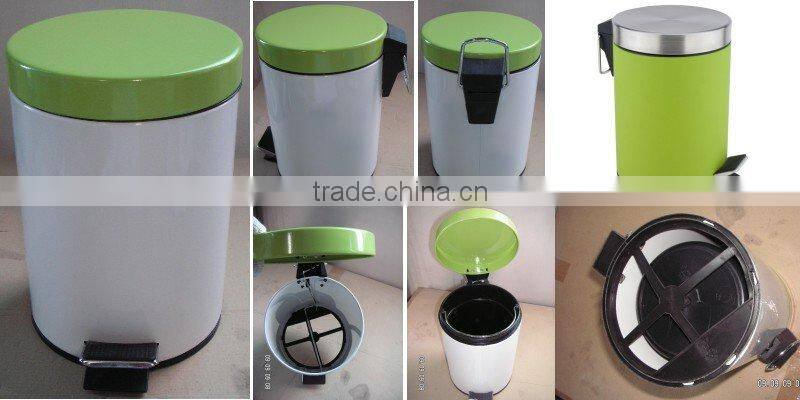 recycling pedal bin