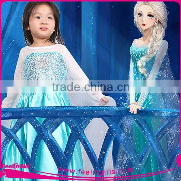 Accept wholesale cheap new style kids angel dress