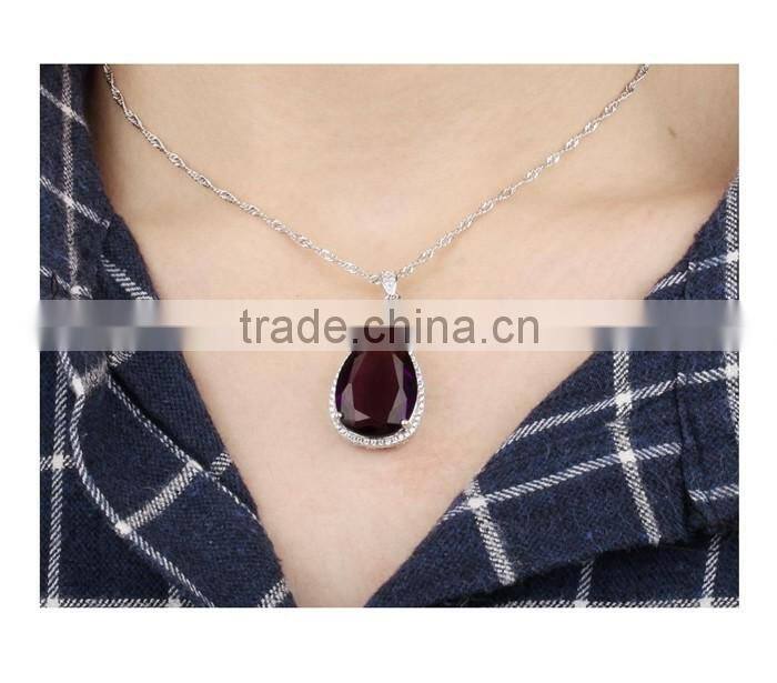 new item wholesale jewellery stone pendant for girls
