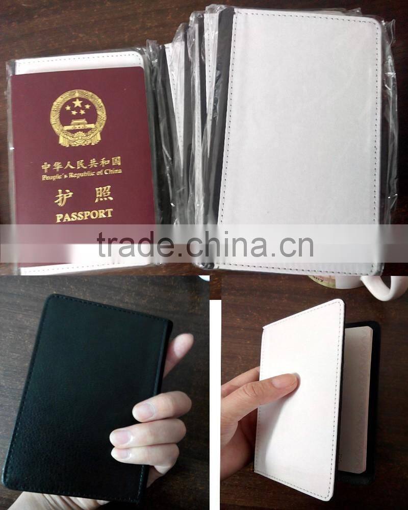Leather Sublimation Business Card Holder ,leather blank case for printing
