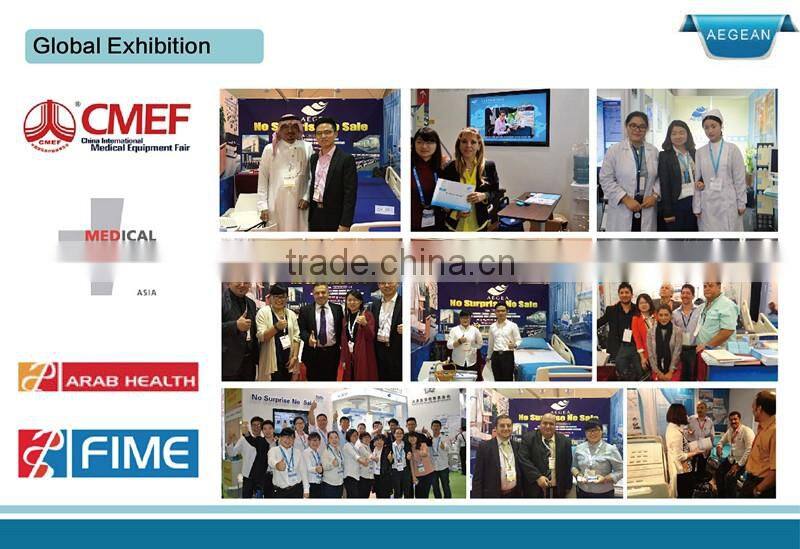 AG-SC002 with four wheels CE&ISO approved for folding hospital bed screen curtain