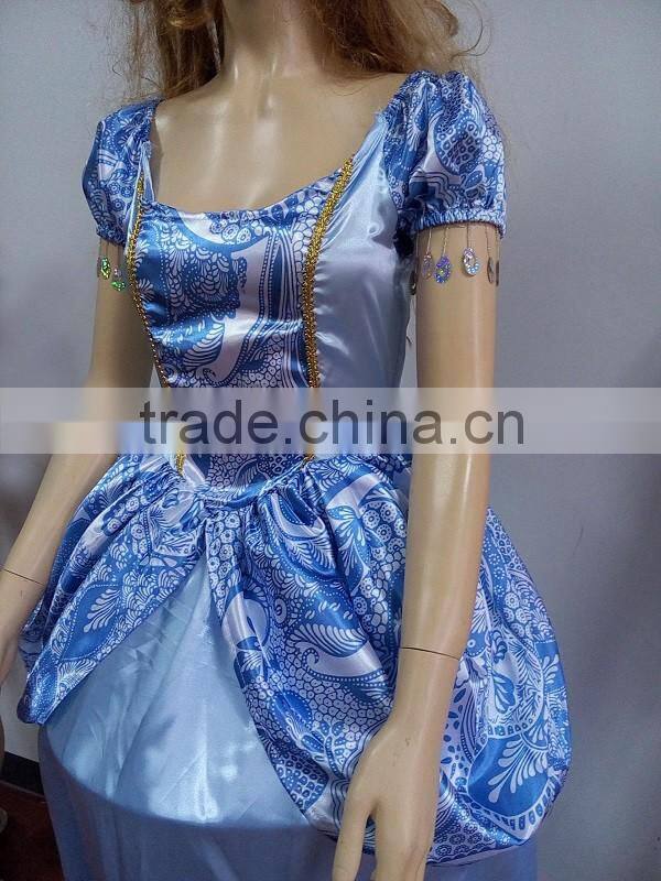 Party Carnival cinderella dress cosplay costume