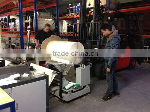 JFQ-A CE Approved Film Slitting Machine, Film Slitter, Film Slitting and Rewinding Machine