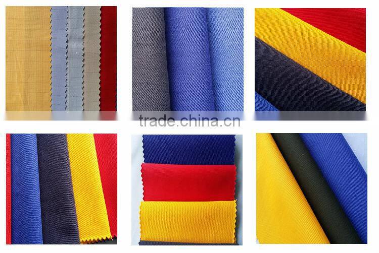 Environmentally friendly flame retardant safety protective workwear fabric