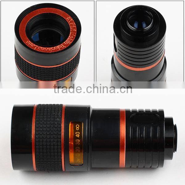 With Tripod And Case 8x Zoom Mobile Telephoto Lens For Iphone