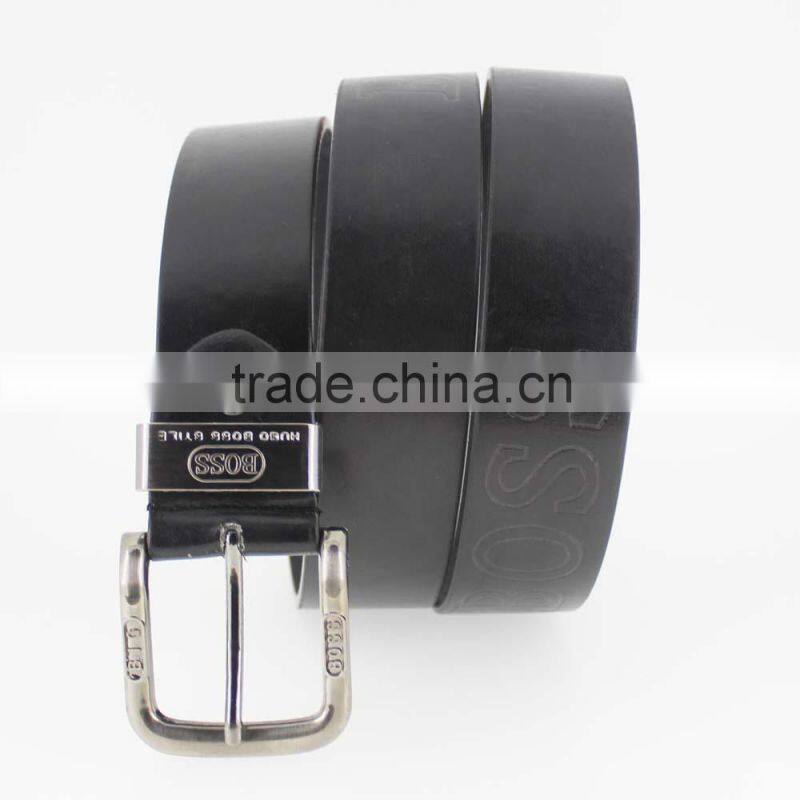 New designer man Black PU leather jeans belt in Yiwu