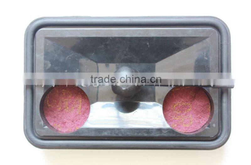 warp knitting spare parts oil window cover/tank cover