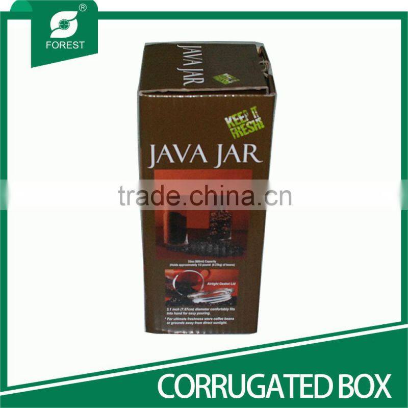 SHANGHAI SUPPLIER CORRUGATED BIN CANNING JAR BOXES FOR BEVERAGE CARRIER