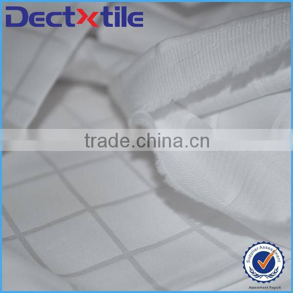 high level carded cotton plain dyed fabric printed shirt textile for printed shirt