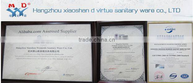 sanitary ware product solid wood bathroom cabinet with single marble sink