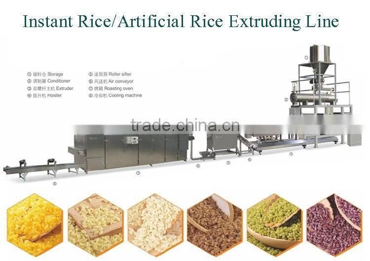 CE Certificated Continuous Automatic Instant rice equipment