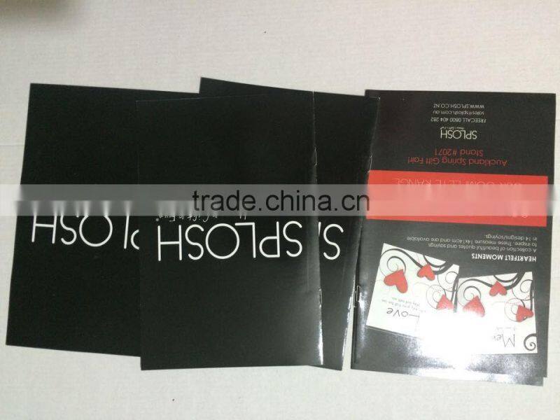 brochure paper booklet for gift shop products list