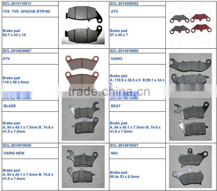 SCL-2012040461 Universal Brake Pads for TRIUMPH Motorcycle Parts