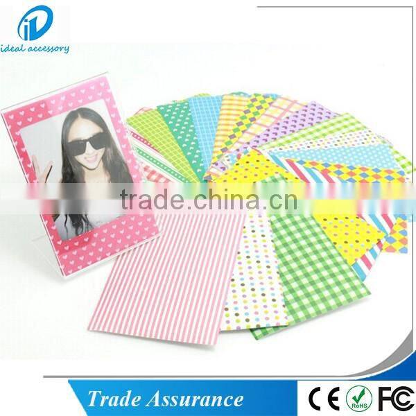 3 Inch Decoration Frames Instax Film Sticker for Fujifilm Mini Polaroid Instant Camera