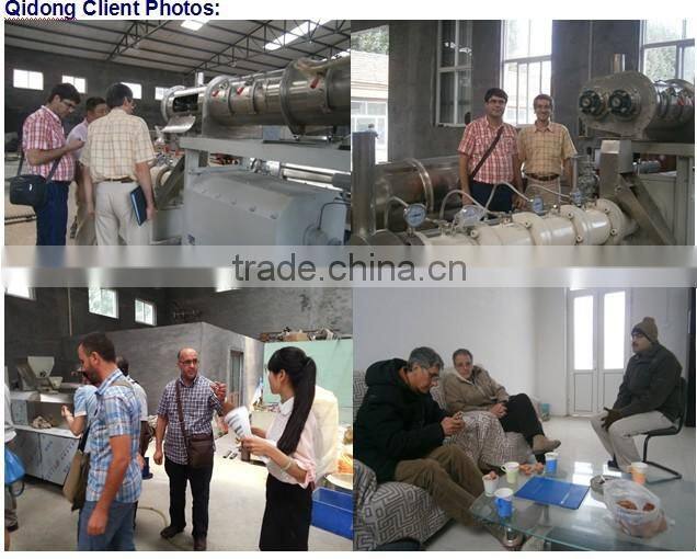Cat extrusion food making machine