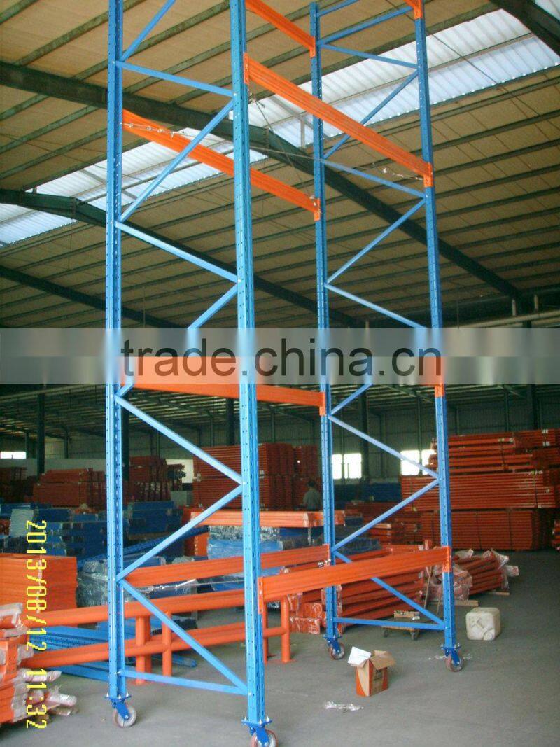 high quality selective pallet rack storage & retrieval system