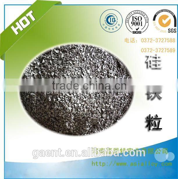 Ferro silicon 75 is also used for manufacture of silicon