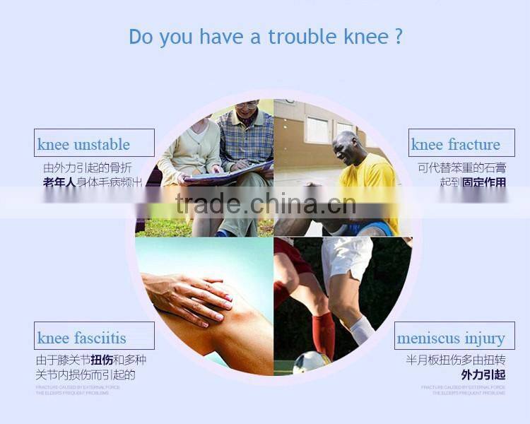 Adjustable orthopedic knee stabilization support ROM knee brace Knee walker