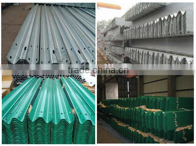 galvanized steel highway guardrails