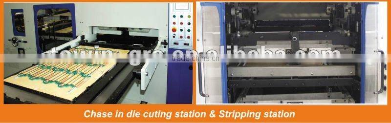 Automatic flat bed die cutting machine MW790A