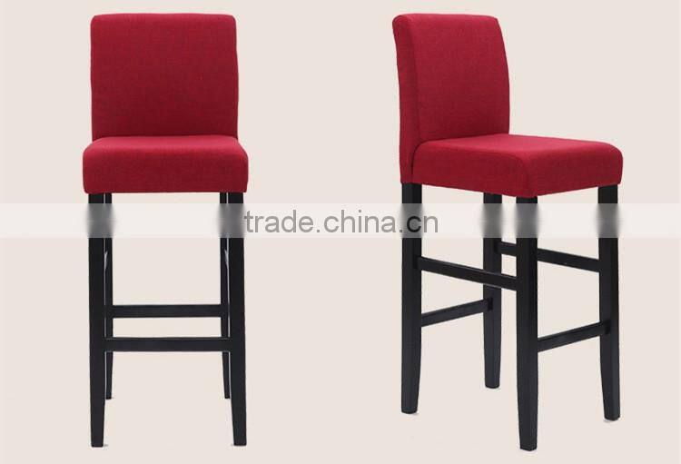 New style Solid Wood Simple European style Bar Chair Y309