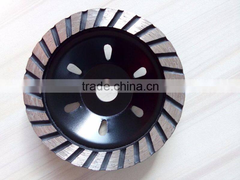 power tool diamond continuous turbo cup grinding wheel for concrete and stones